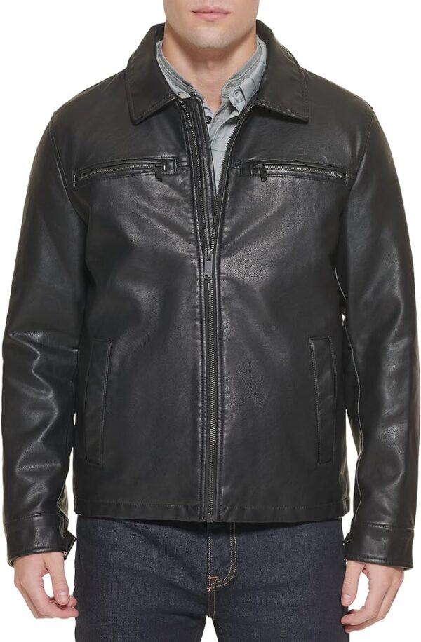 Leather jacket